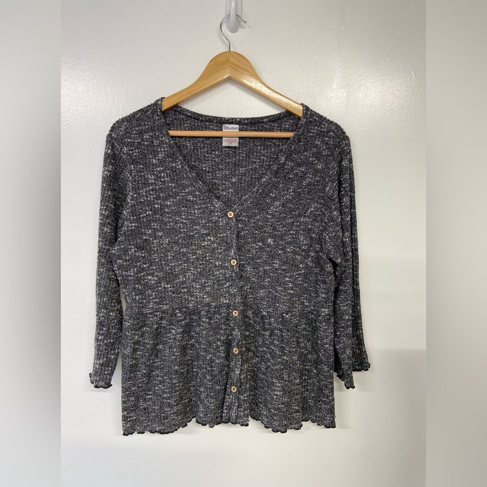 No Boundaries Y2K Cozy Whimsigoth Soft Grunge Babydoll Peplum Top Size XXXL (21)